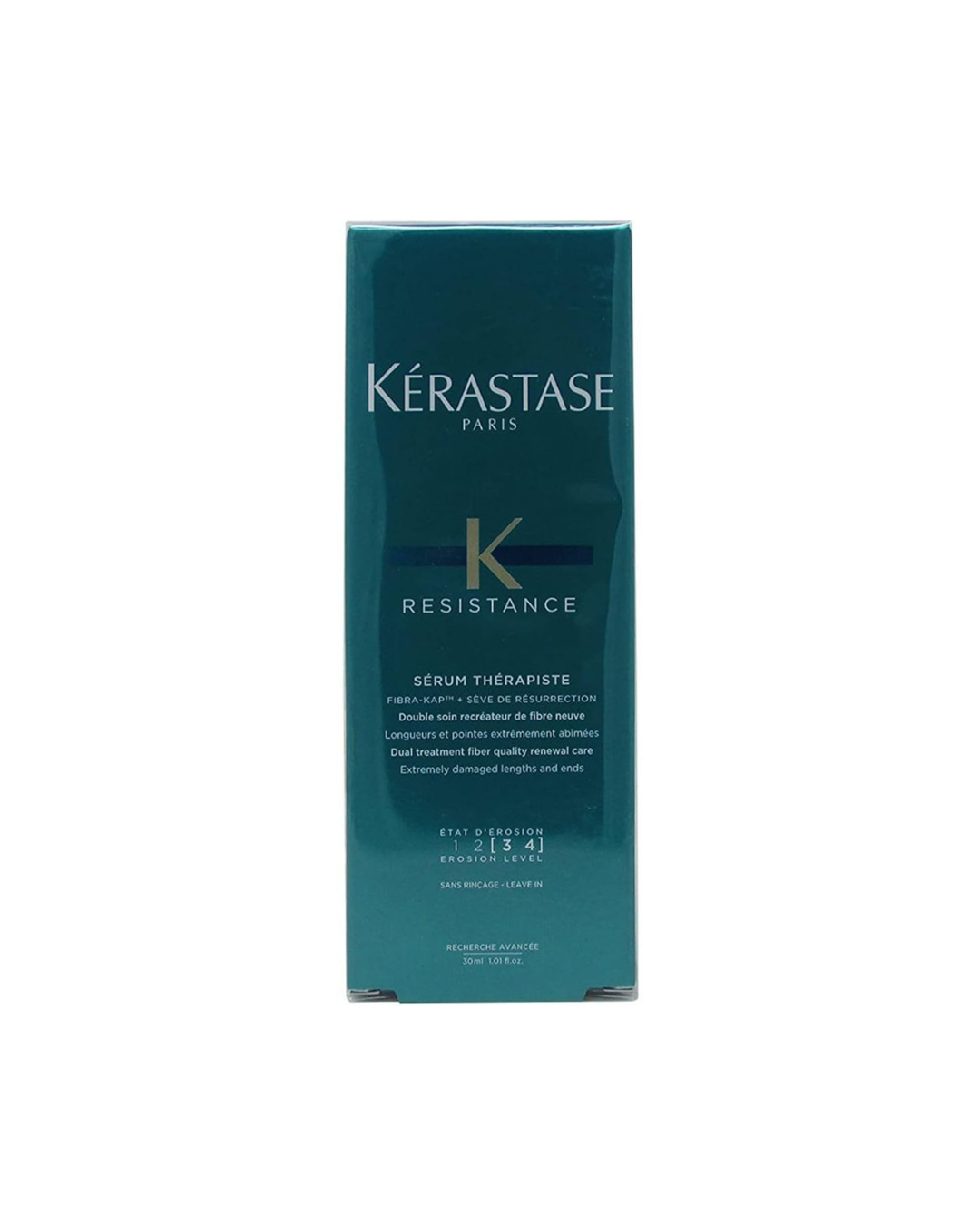 Kérastase Resistance serum packaging on a white background