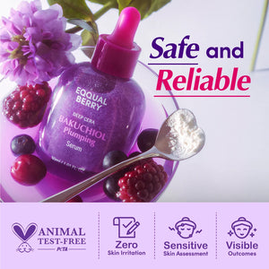 EQQUAL BERRY Deep Cera Bakuchiol Plumping Serum 30 ml with ceramides and bakuchiol