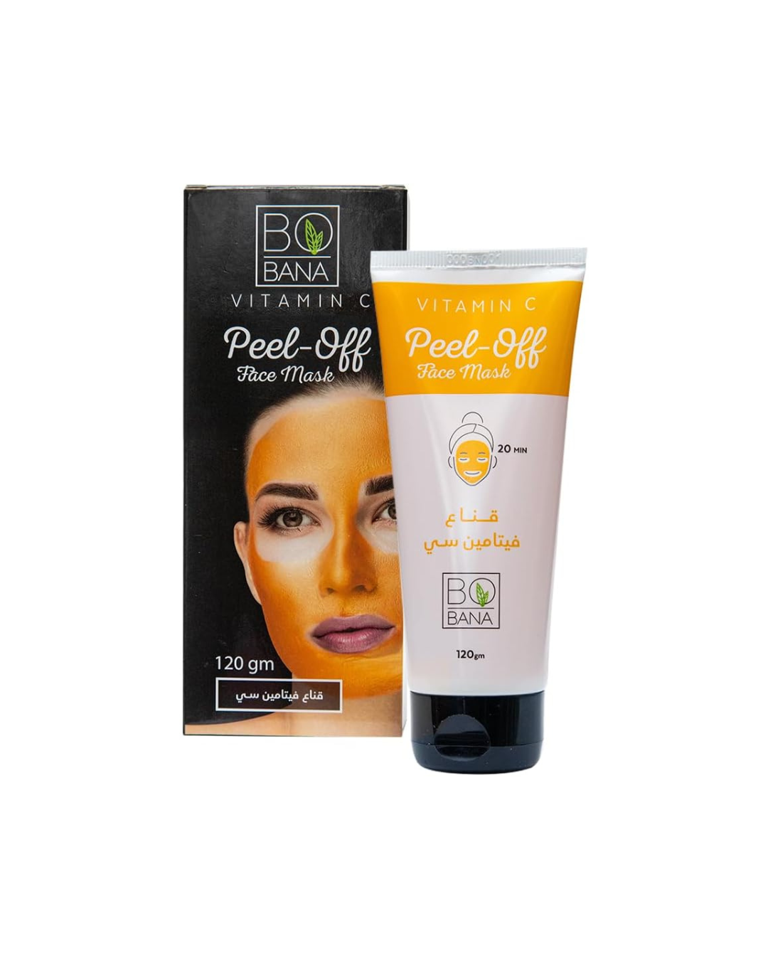Bobana Vitamin C Peel Off Face Mask packaging on a white background
