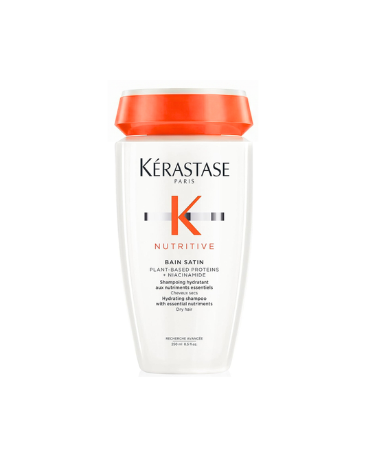 Kérastase Nutritive shampoo bottle on a white background