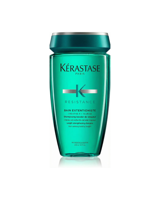 Kérastase shampoo bottle on a white background