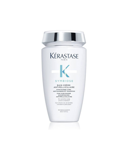 Kérastase shampoo bottle on a white background