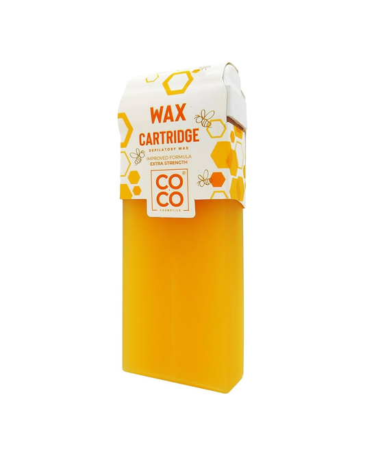COCO wax cartridge packaging with white background