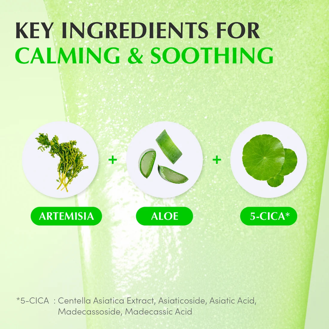 key ingredients of EQQUAL BERRY Green Aid Aloe PDRN Calming Serum 30 ml soothing Korean serum