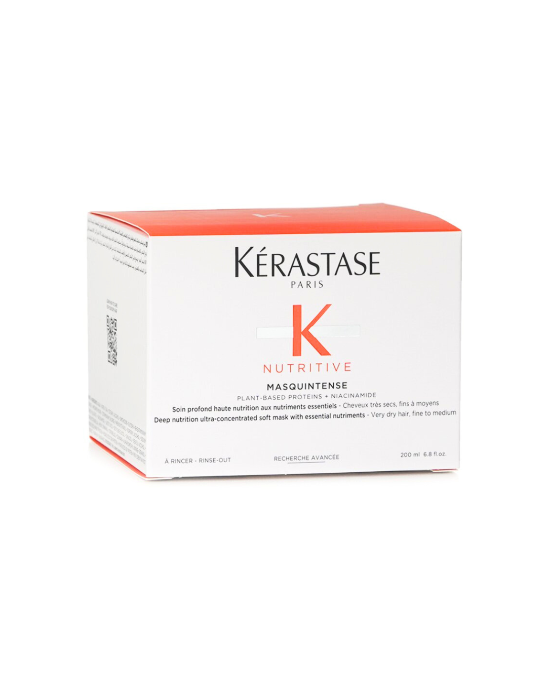 Kerastase Nutritive Masquintense hair mask packaging on a white background