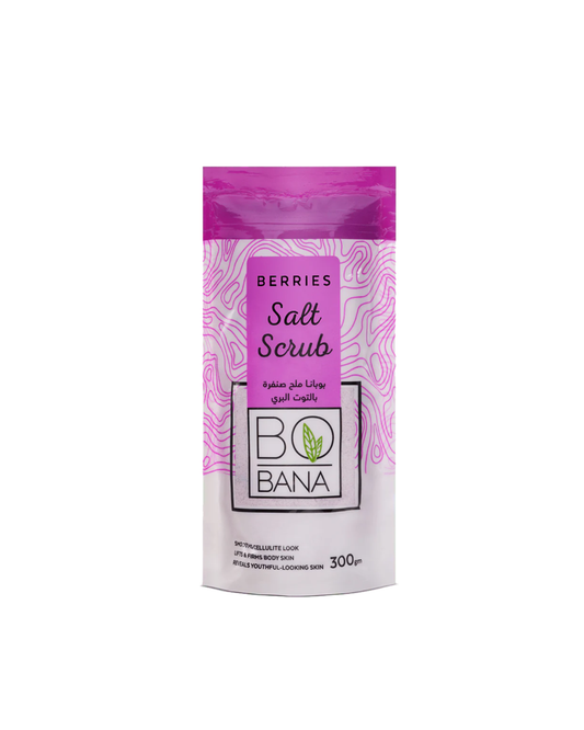 Bag of Berries Salt Scrub by Bobana on a white background