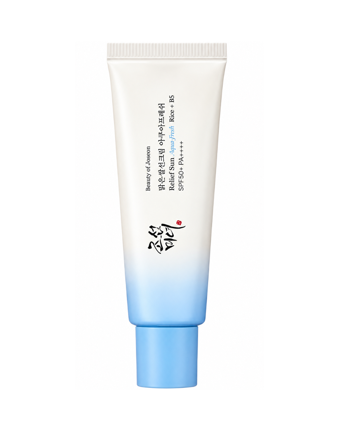 Beauty of Joseon Relief Sun Aqua-Fresh Rice + B5 SPF50+ PA++++ 50 ml on white background