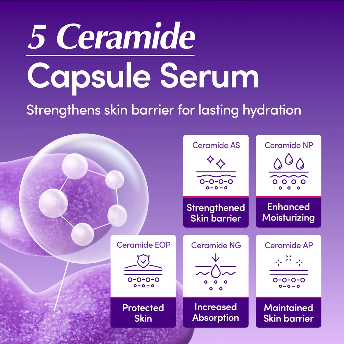 EQQUAL BERRY Deep Cera Bakuchiol Plumping Serum 30 ml with ceramides and bakuchiol