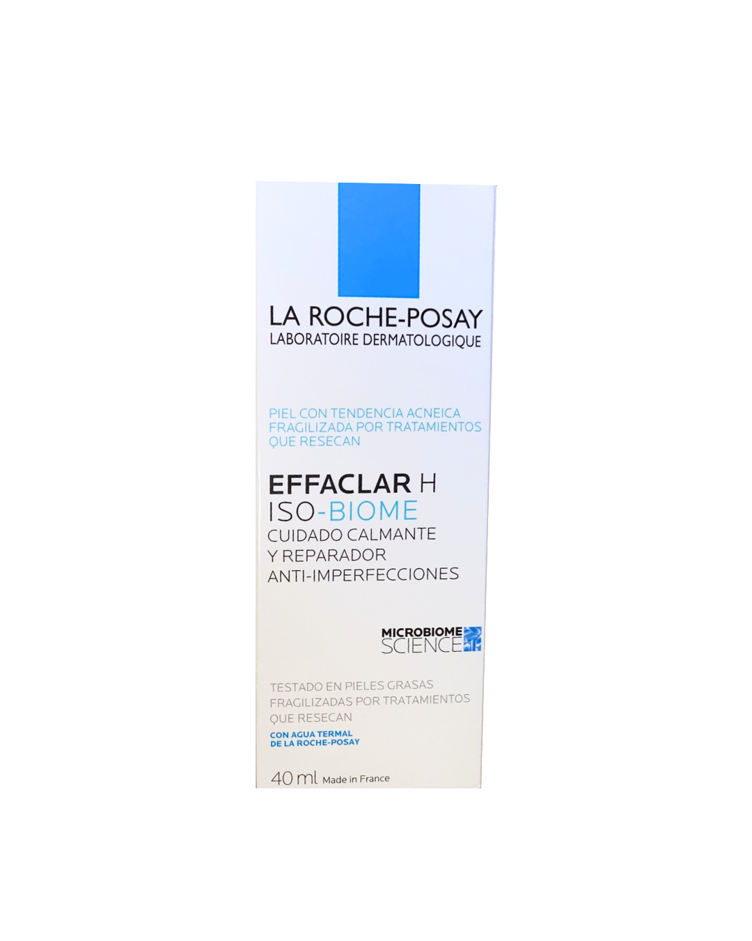La Roche-Posay Effaclar H ISO BIOME packaging on a white background